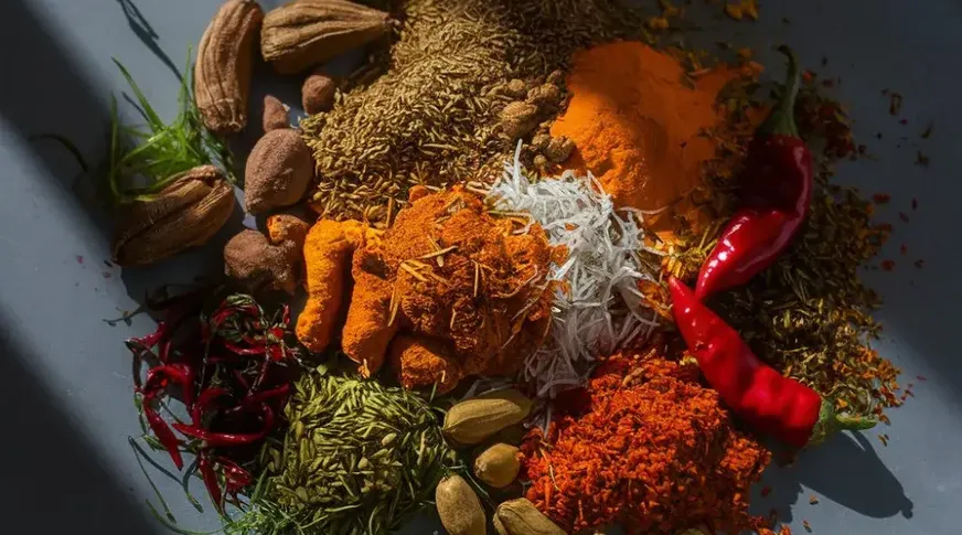 aromatic spices cooking ingredients